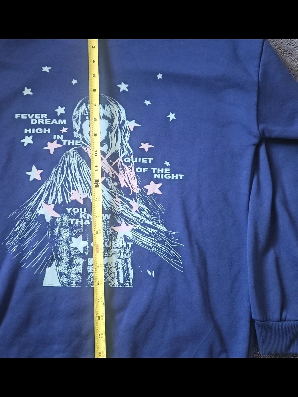 Taylor Swift Navy Blue Logo Hoodie - Picture 7 of 16